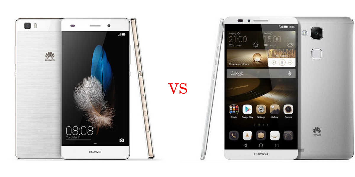 Huawei P8 versus Huawei Ascend P7 2